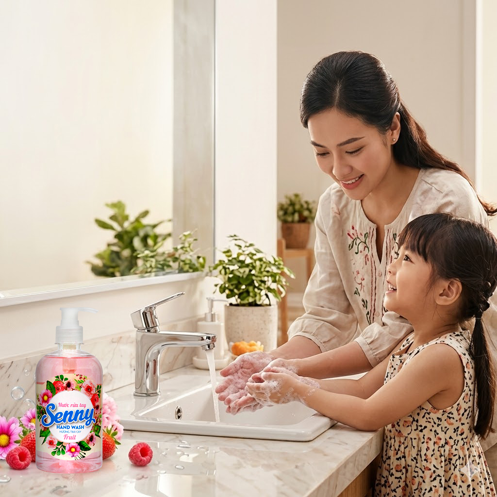 Nước rửa tay Senny hương trái cây