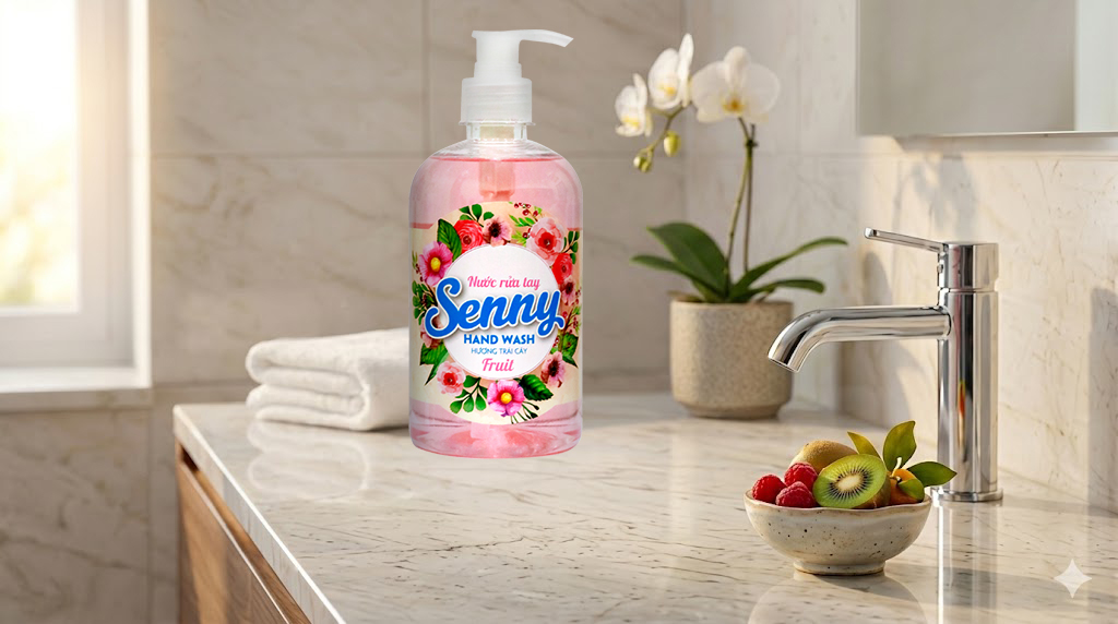 Nước rửa tay Senny hương trái cây