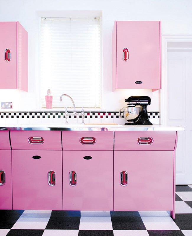 Những mẫu phòng bếp đẹp siêu lòng chị em nhờ sử dụng gam màu pastel - Ảnh 8.