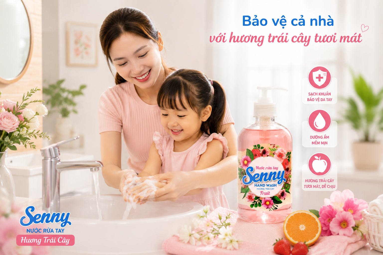 Review Nước Rửa Tay Senny Hương Trái Cây – Lựa Chọn Đáng Trải Nghiệm Cho Mọi Gia Đình