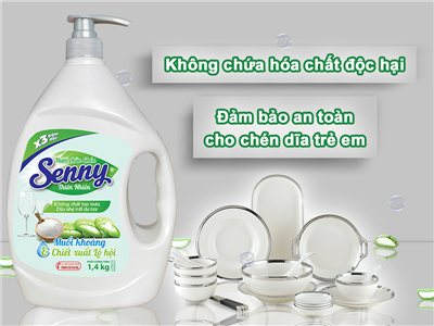 Ra Mắt Chai 1.4kg – Senny Lô Hội: Dịu Nhẹ, An Toàn, Tiết Kiệm Hơn