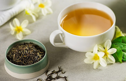 trà hoa lài tăng cường sức đề kháng