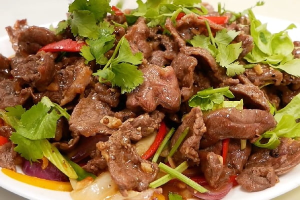 bò xốt tiêu đen