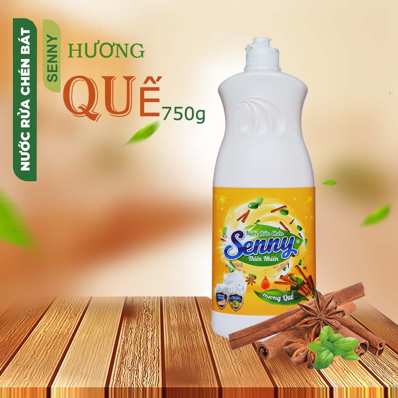 Nước rửa chén Senny hương quế sự lựa chọn hàng đầu của bà nội trợ hiện đại