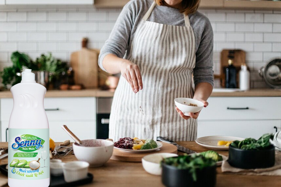 Chọn an toàn, chọn ngay nước rửa chén Senny thiên nhiên