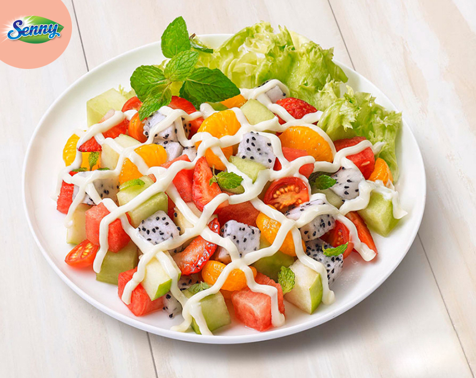 Ghim ngay 6 cách làm Salad trộn xốt Mayonnaise cực ngon