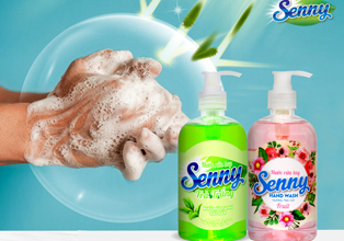 Nước rửa tay Senny: Diệt khuẩn tốt - Hương thơm dễ chịu