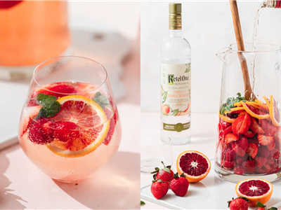 Sangria Rượu Vang Rosé - Hương Vị Thanh Nhẹ, Thưởng Thức Đầy Phong Cách