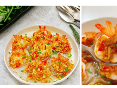 Tôm Miến Sốt Tỏi Thịnh Vượng – Món Ngon Rước Lộc, Làm Nhanh Đón Tết