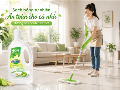 Nước Lau Sàn Senny Sả Chanh – Sạch Bóng Tự Nhiên, Hương Sả Chanh Thơm Mát Cho Cả Nhà